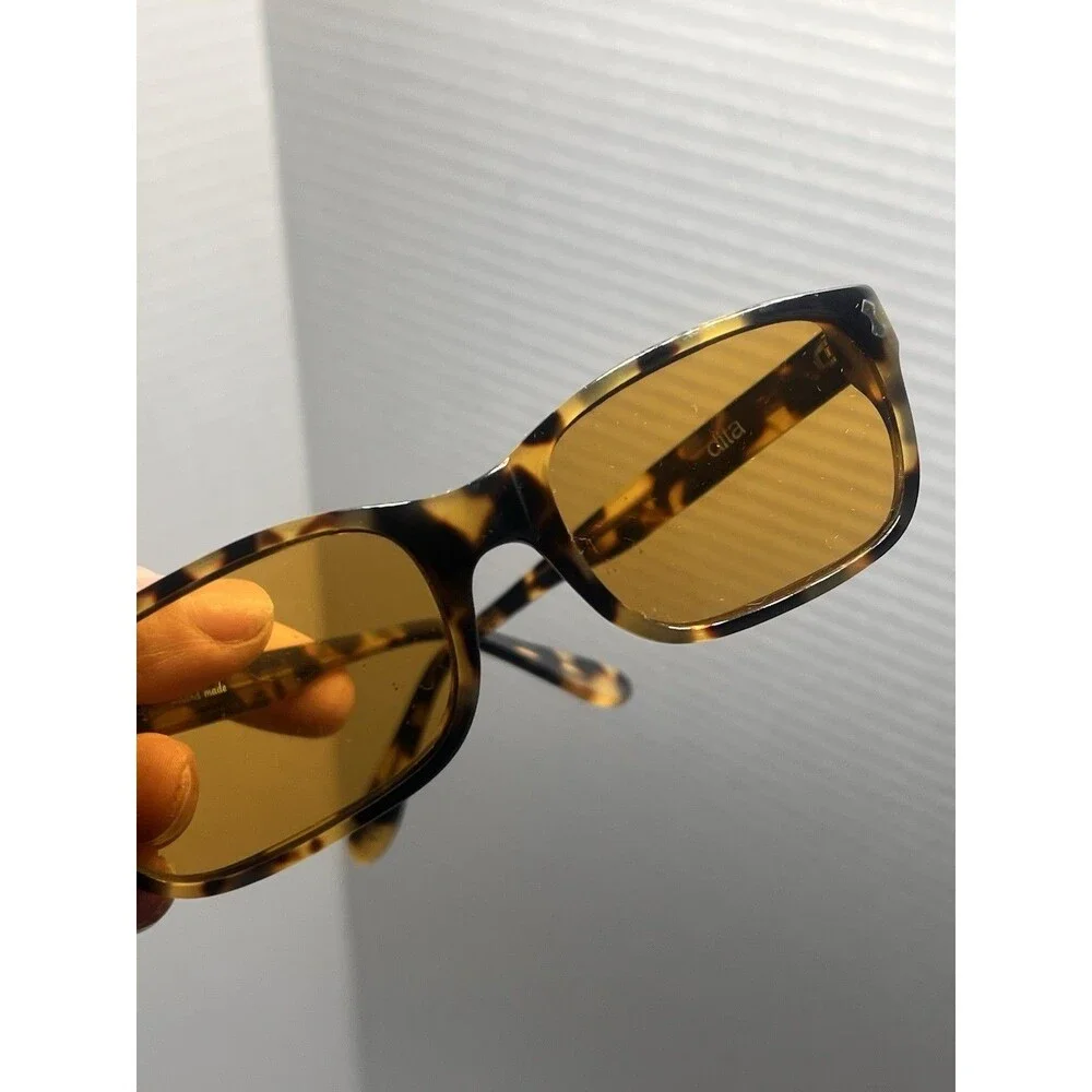 (Very Early Addition) Vintage Dita Lucky Seven Handmade Tortoise, Sunglasses